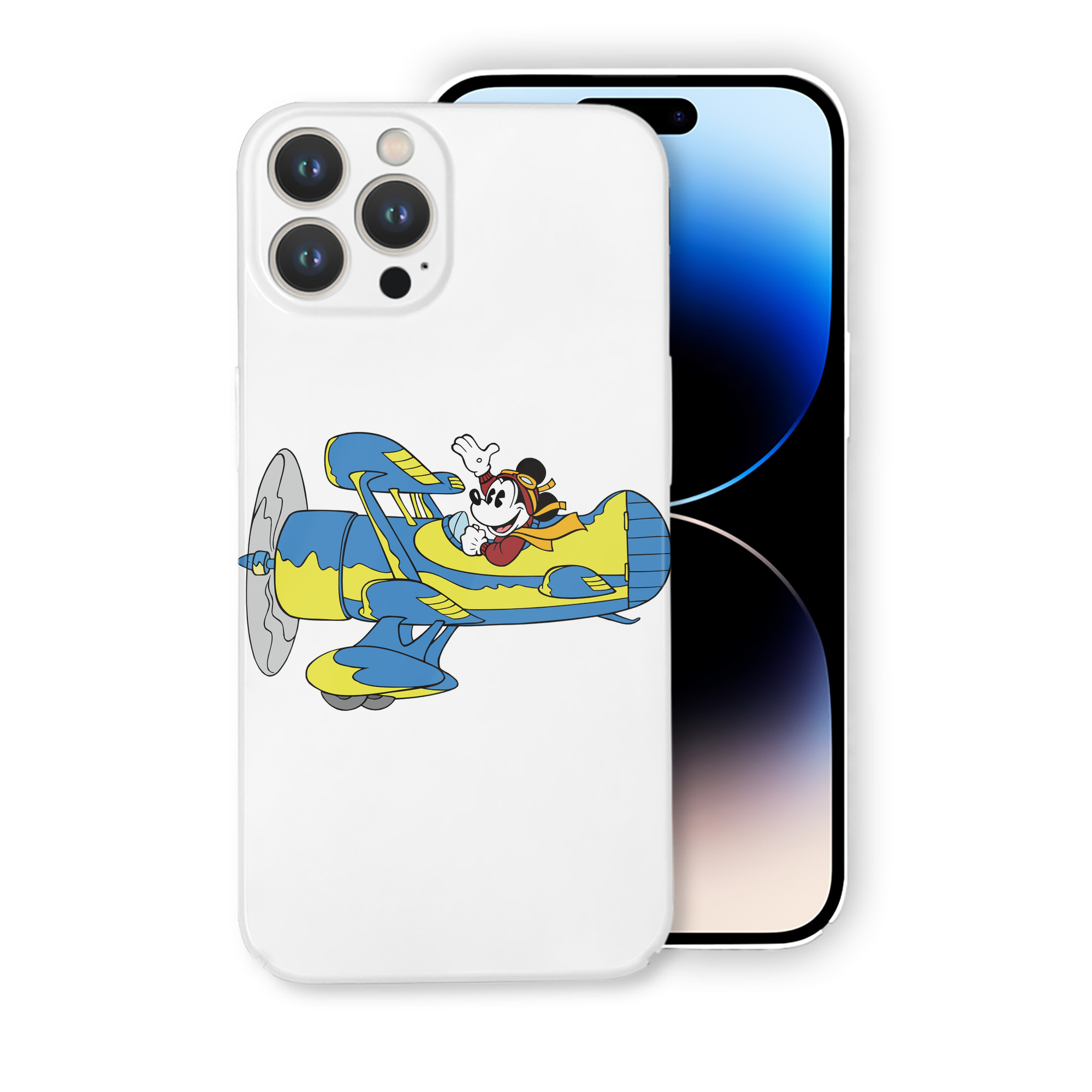 （画像用） ミッキーマウス Mickey Mouse 【iPhone 14シリーズ対応】ハードケース